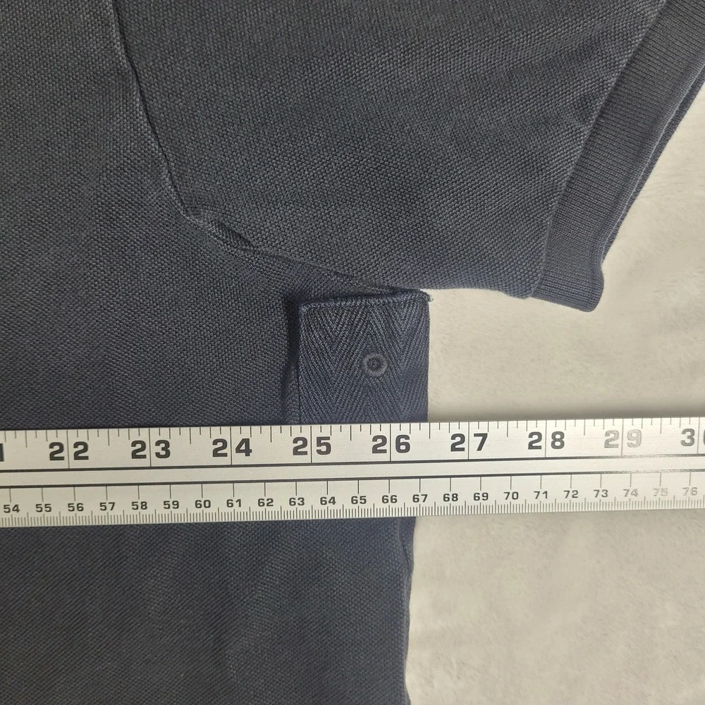 Polo Ralph Lauren Short Sleeve Polo Shirt Men's XXL Black Big Pony Marine Supply